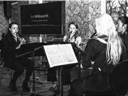 The Abelia Saxophone Quartet in the South Gallery